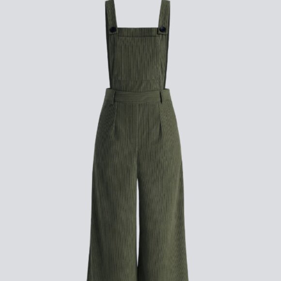 Cider Pants - Cider Corduroy Wide Leg Jumpsuit